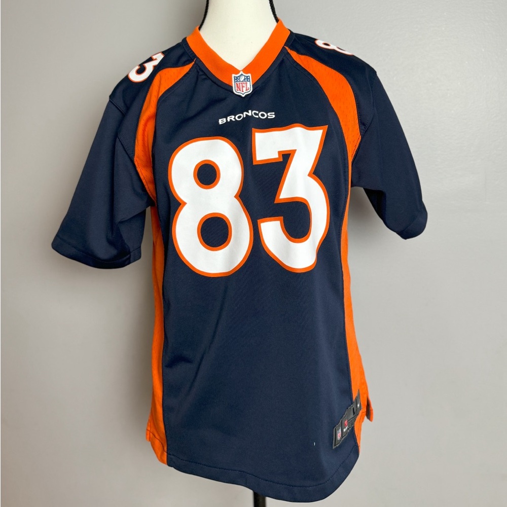 Nike Broncos NFL jerseys youth large/ women small